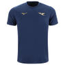 Mizuno 125th Anniversary S.S. Lazio Cotton Tee Junior Navy